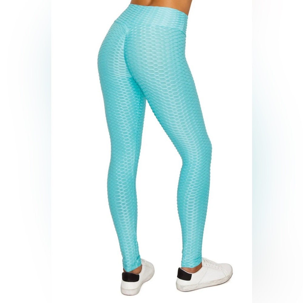 Booty by Brabants Aqua Textured Leggings